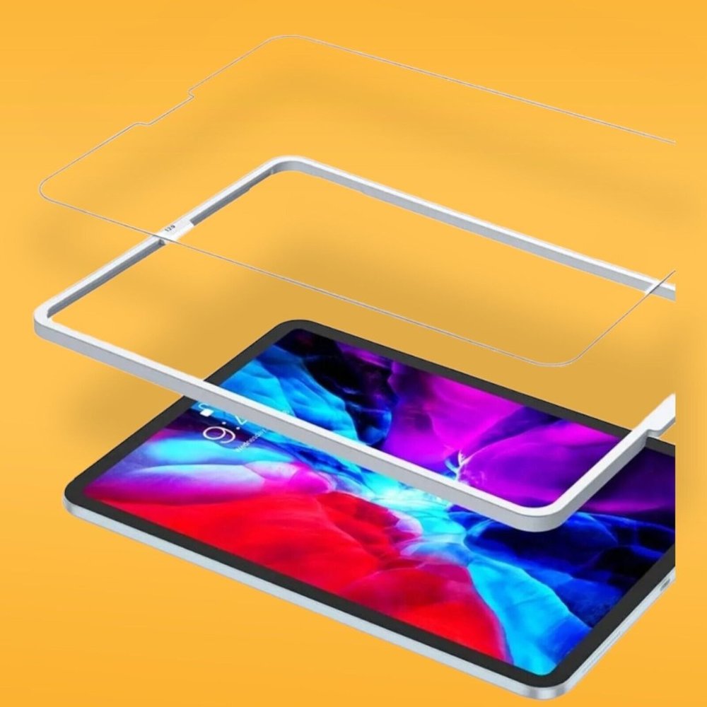Luckymore Glass Screen Protector compatible with iPad Pro 12.9 inch Screens 2 Pa